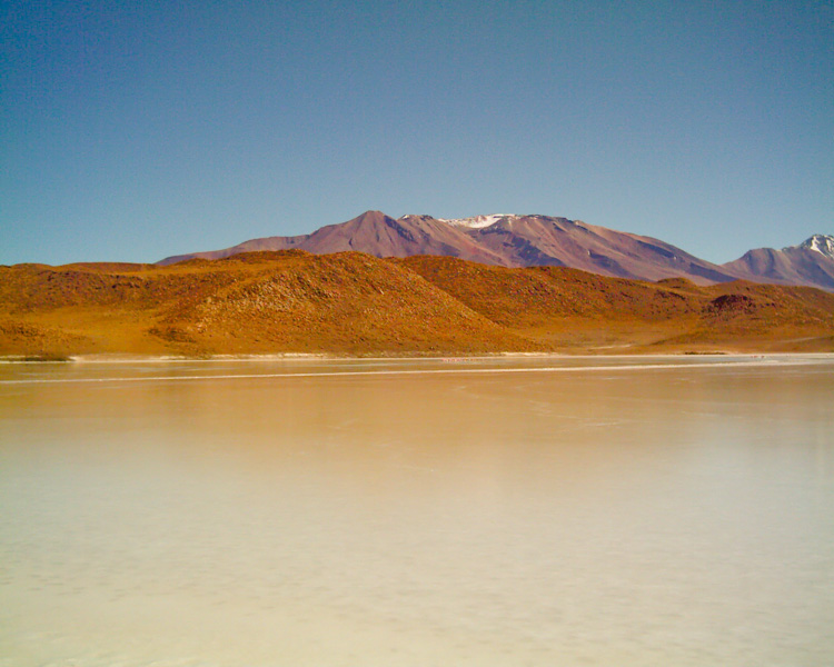 Bolivia laguna bianca