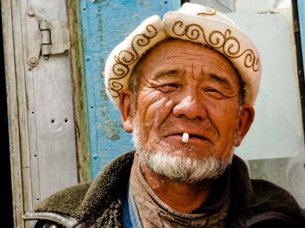 Tagikistan uomo - via della seta