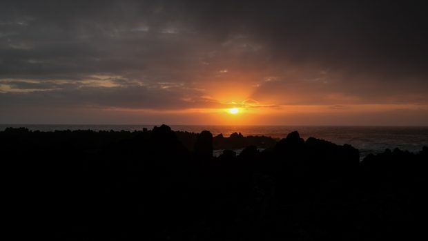Viaggio a Flores e Corvo isole Azzorre tramonto