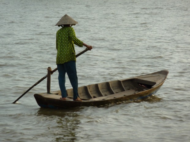 Vietnam barca mekong