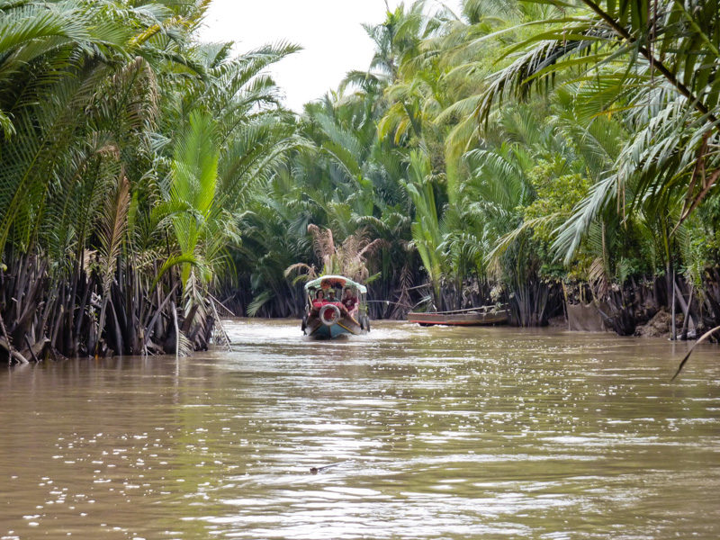 Canali di Ben Tre vietnam mekong