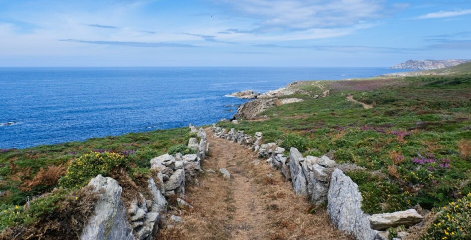 Cammino dei fari, prima tappa, sentiero