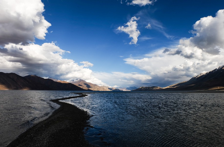 pangong lake Ladakh, India del nord