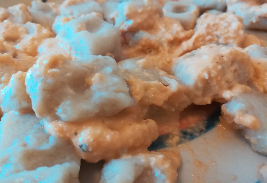 ricetta gnocchi di patate con crema pompelmo e nocciole