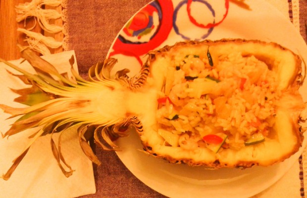 ricetta risotto ananas