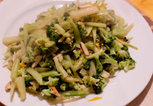 Ricetta broccoli arancia zenzero