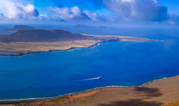 punto panoramico su La Graciosa