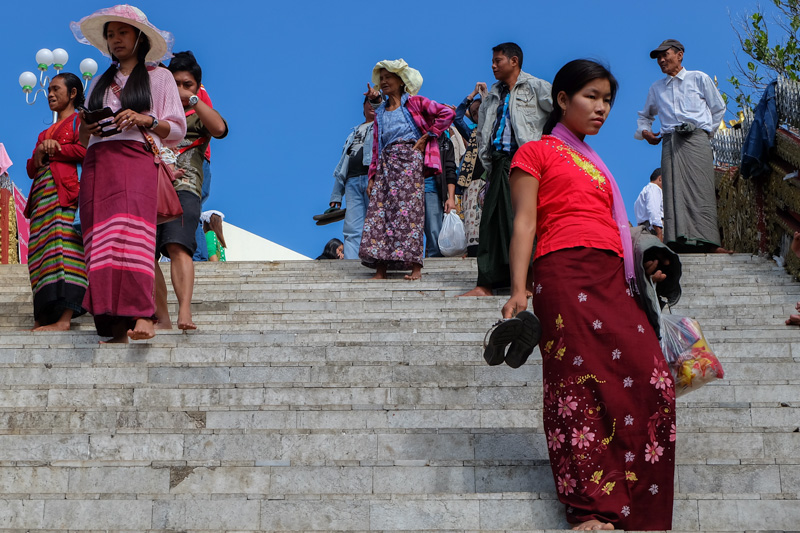 viaggio in Birmania, pellegrinaggio