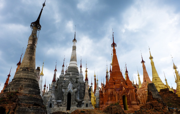 viaggio in Birmania, stupa