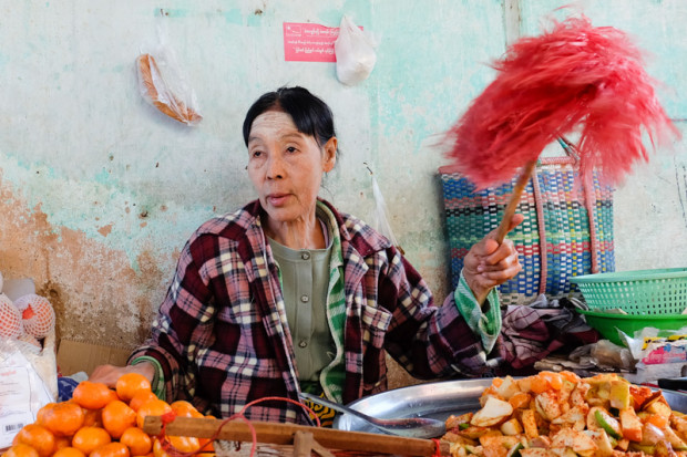 viaggio in Birmania, mercato