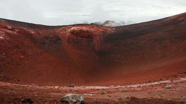 viaggio in Kamchatka cratere