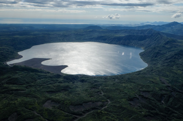 viaggio in Kamchatka lago