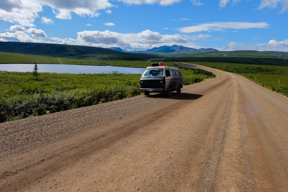 viaggio in canada dempster highway on the road