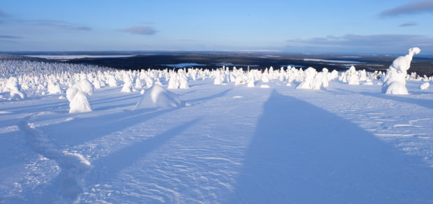 viaggio inverno lapponia pallas yllastunturi panorama tykky